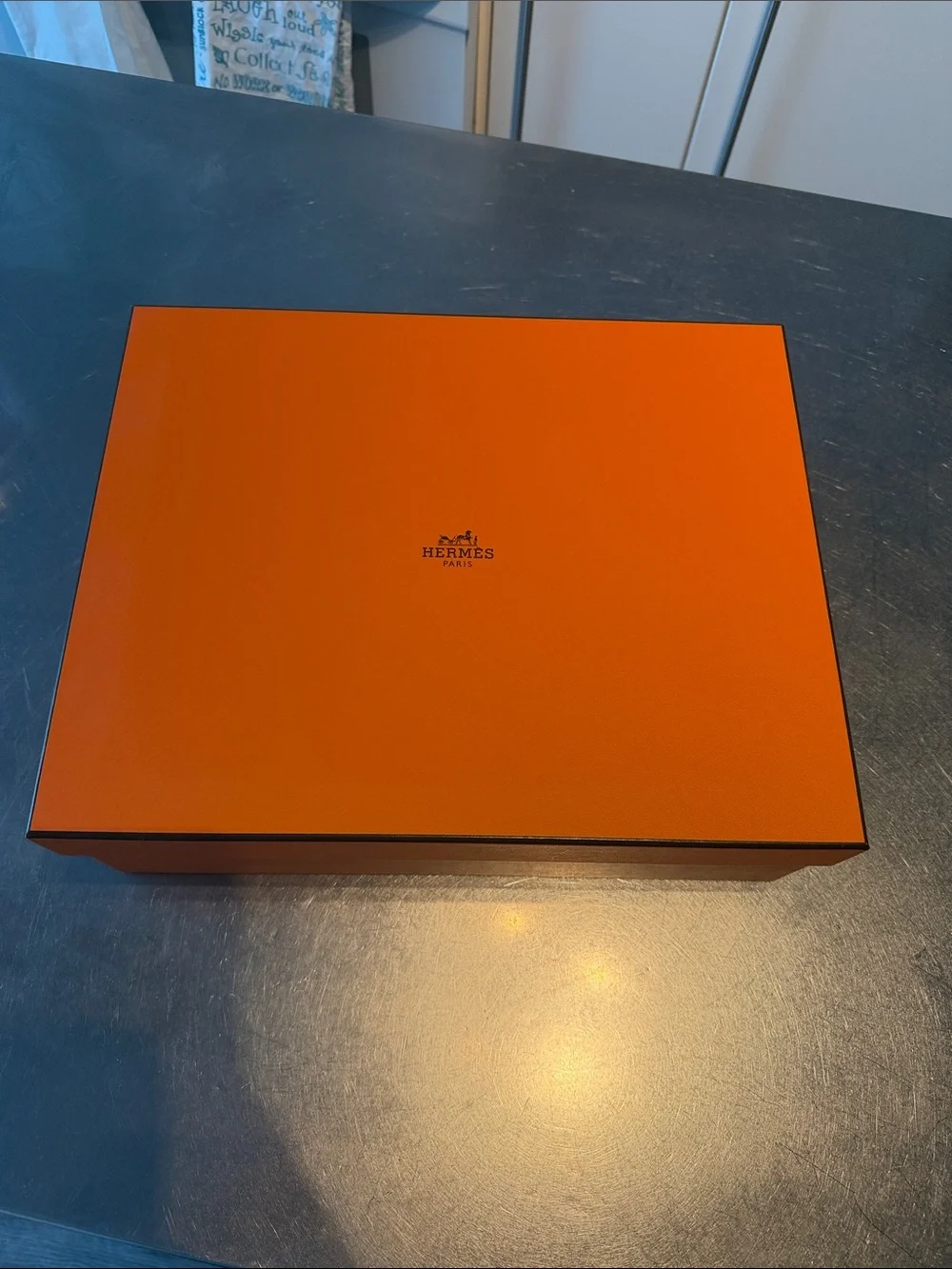 Hermes Orange Signature Gift Box